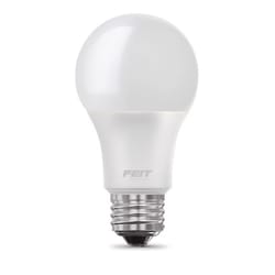 Feit A19 E26 (Medium) LED Bulb Soft White 60 Watt Equivalence 10 pk