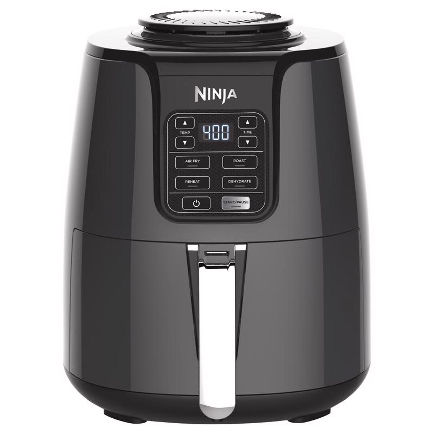 Ninja DZ302 Foodi 10-qt. 6-in-1 DualZone Smart XL Air Fryer with 2  Independent Baskets, Match Cook & Smart Finish to Air Fry, Air Broil,  Roast, Bake, Dehydrate, & Keep Warm, Black 