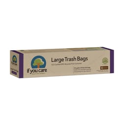 If You Care 30 gal Trash Bags Drawstring 10 pk