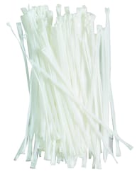 Gardner Bender 8 in. L White Cable Tie 100 pk