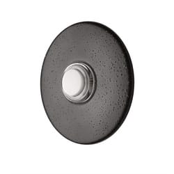Newhouse Hardware Oil Rubbed Bronze Black Metal/Plastic Wired Door Chime Bell