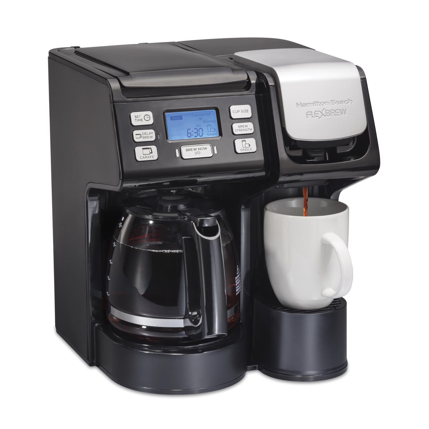 Hamilton Beach FlexBrew 12 cups Black Coffee Maker Sansujyuku sansujyuku.com