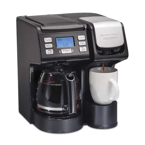 Hamilton Beach FlexBrew 12 cups Black Coffee Maker - Ace Hardware