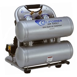 California Air Tools SP Series 4.6 gal Twin Stack Portable Air Compressor 125 psi 2 HP
