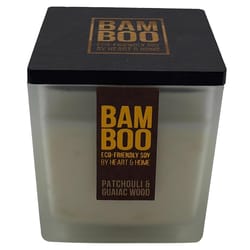 Bamboo Home Fragrance White Patchouli & Guaiac Wood Scent Candle