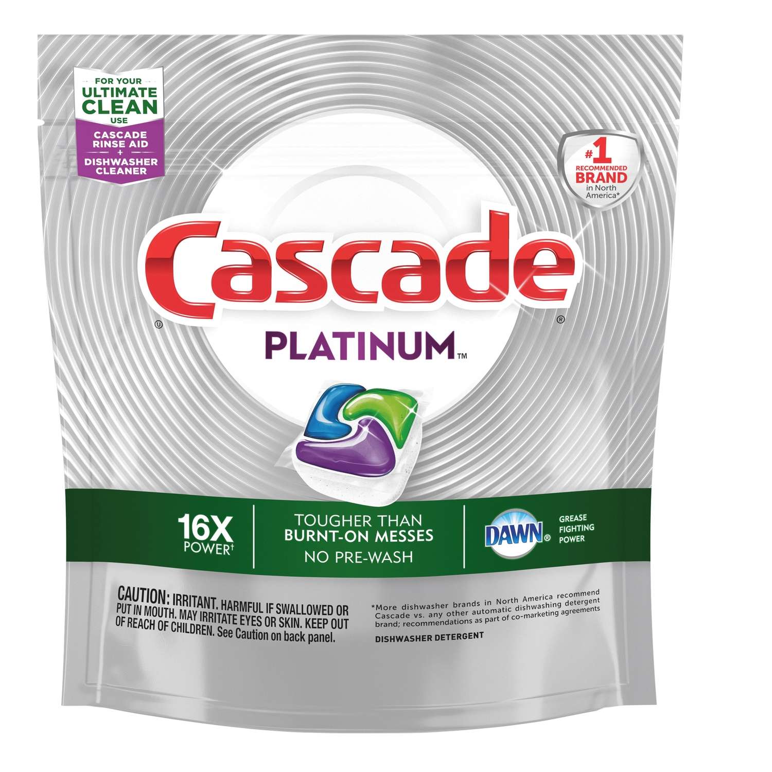 Cascade Platinum Fresh Scent Pods Dishwasher Detergent 14 pk Ace Hardware
