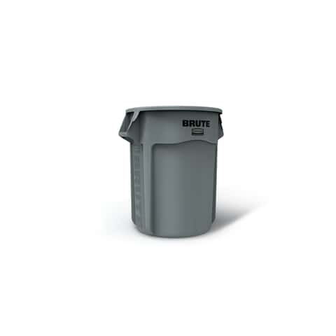 Rubbermaid BRUTE 55 gal Gray Resin Garbage Can - Ace Hardware