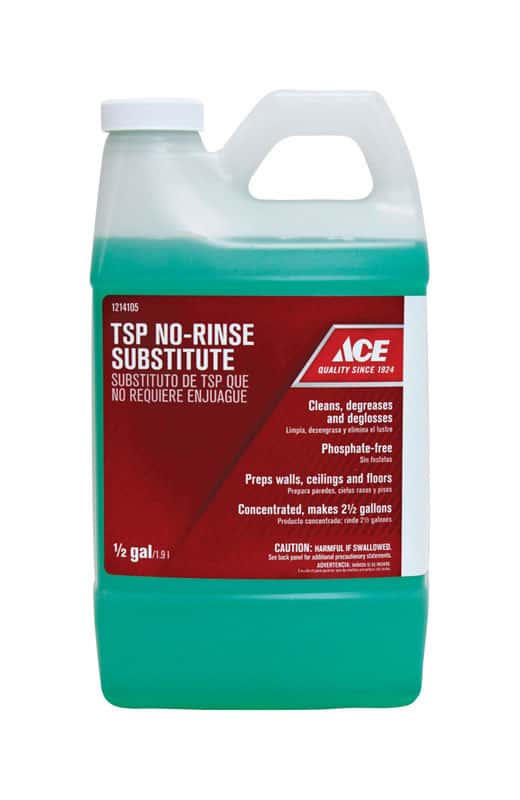 Ace No Scent TSP NoRinse Substitute Liquid 1/2 gal. Ace Hardware