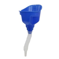 FloTool Blue Plastic Flexible Funnel