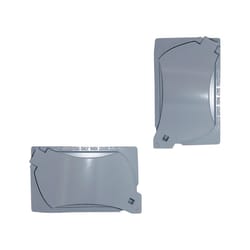 Sigma Engineered Solutions Rectangle Metal 1 gang 4.57 in. H X 2.81 in. W Universal Cover