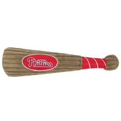 Pets First MLB Brown Plush Philadelphia Phillies Dog Toy 1 pk