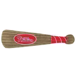 Pets First MLB Brown Plush Philadelphia Phillies Dog Toy 1 pk