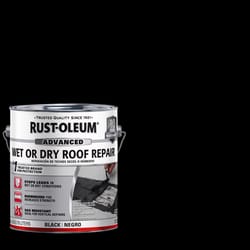 Rust-Oleum Advanced Black Asphalt Wet/Dry Surface Roof Cement 1 gal