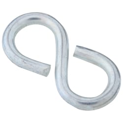 National Hardware Zinc-Plated Silver Steel 1-1/4 in. L Closed S-Hook 20 lb 5 pk