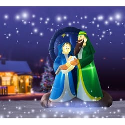 Celebrations LED Nativity 7 ft. Inflatable