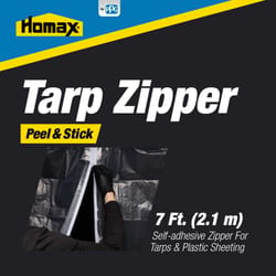 Homax CinchTite Tarp Zipper Door