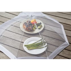 Fox Run White Mesh/Nylon Food Umbrella