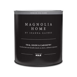 Magnolia Home by Joanna Gaines KILZ Semi-Gloss Tintable Base 3 Cabinet and Trim Paint Interior 1 qt