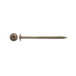 Big Timber No. 8 Sizes X 2-1/2 in. L Star Bronze Fine Cabinet Screws 575 pk