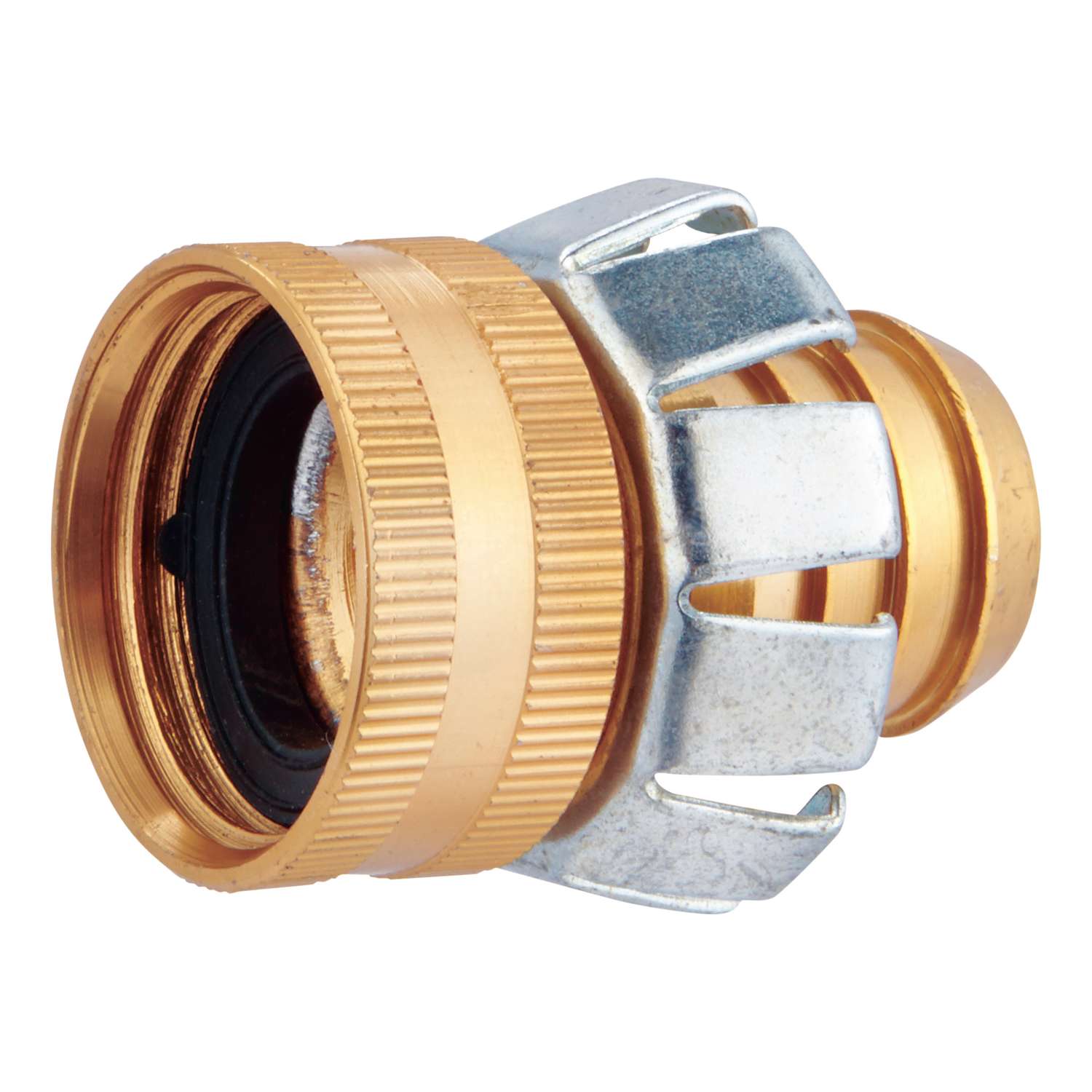 Ace 3/4 Metal Threaded Female Clinch Hose Mender Clamp Ace Hardware