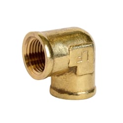 ATC 1/2 in. FPT X 3/8 in. D FPT Brass 90 Degree Elbow