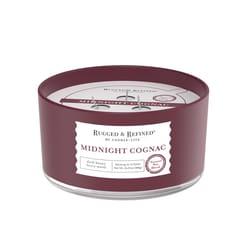 Candle-Lite Rugged & Refined White Midnight Cognac Scent Candle 16.25 oz