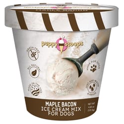 Puppy Scoops Ice Cream Mix Maple Bacon Grain Free Treats For Dogs 4.65 oz 1 pk