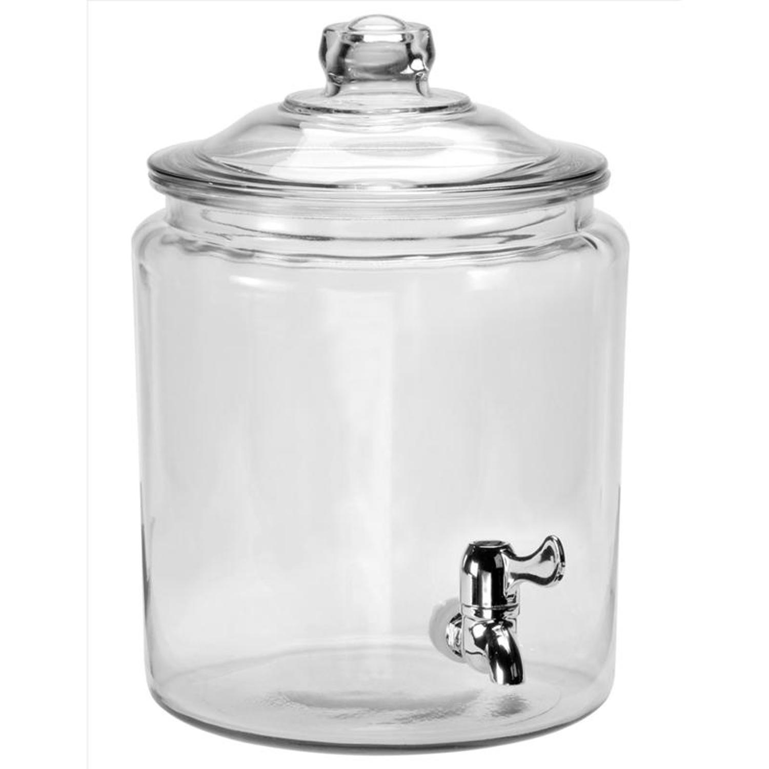 Anchor Hocking Heritage Hill 2 gal Clear Beverage Dispenser Glass Sansujyuku sansujyuku.com