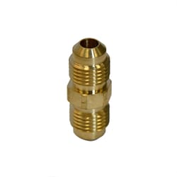 ATC 5/16 in. Flare 5/16 in. D Flare Yellow Brass Union