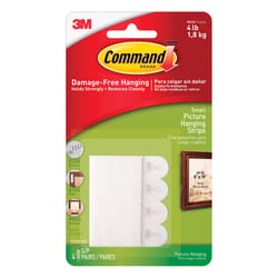 3M Command White Small Picture Hanging Strips 1 lb 8 pk