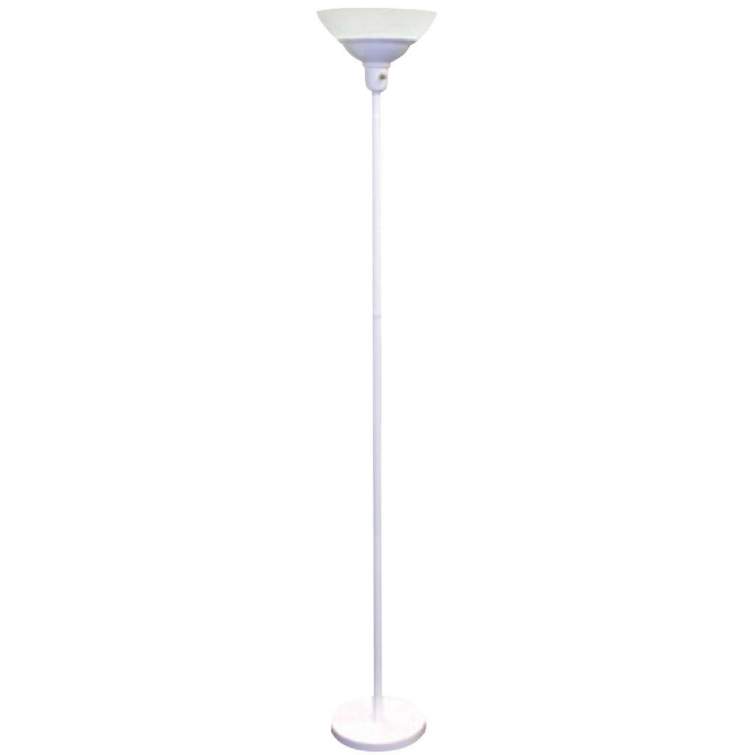 MaxLite 70 in. White Torchiere Floor Lamp Ace Hardware