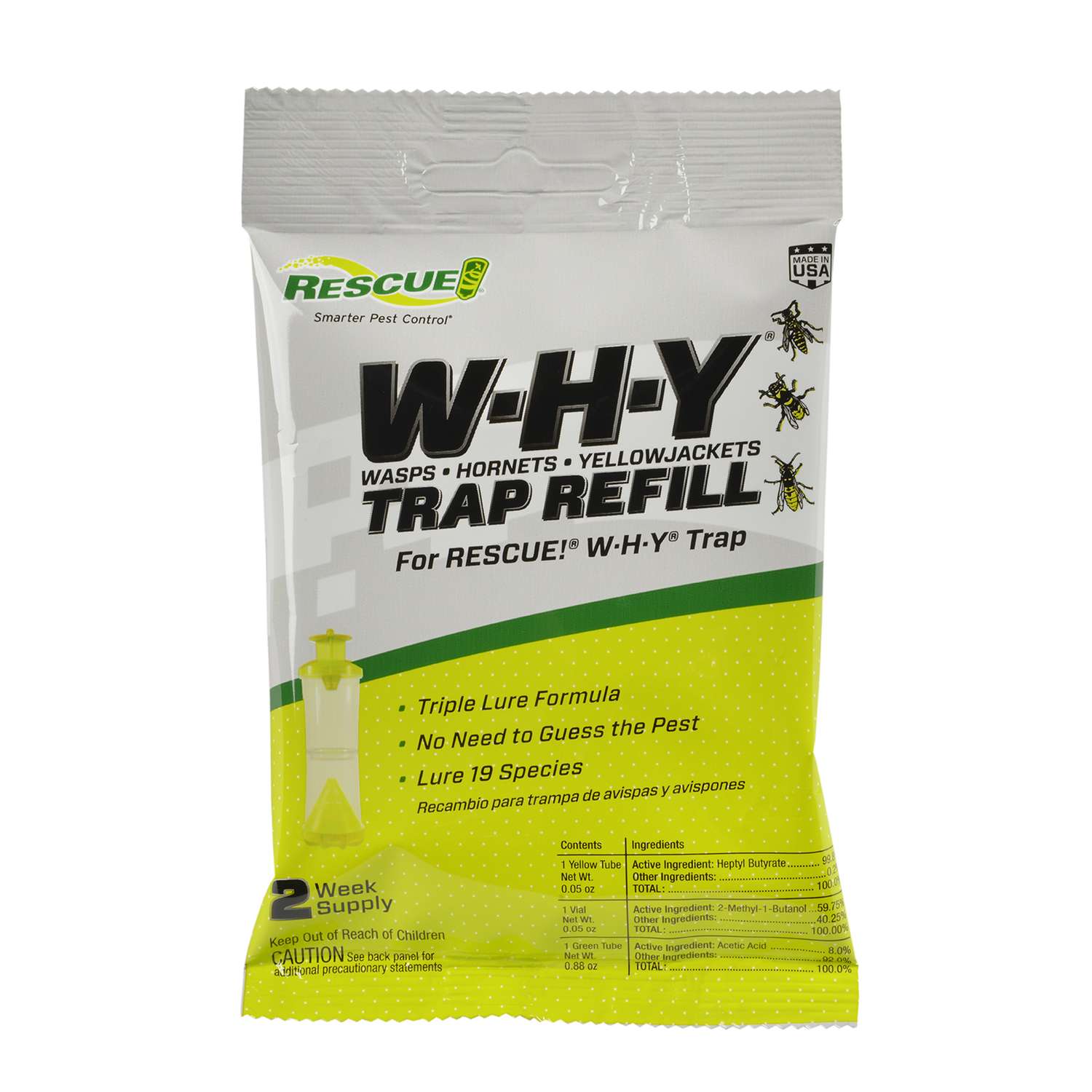 RESCUE Wasp & Fly Trap Bait Refill 0.88 oz. - Ace Hardware