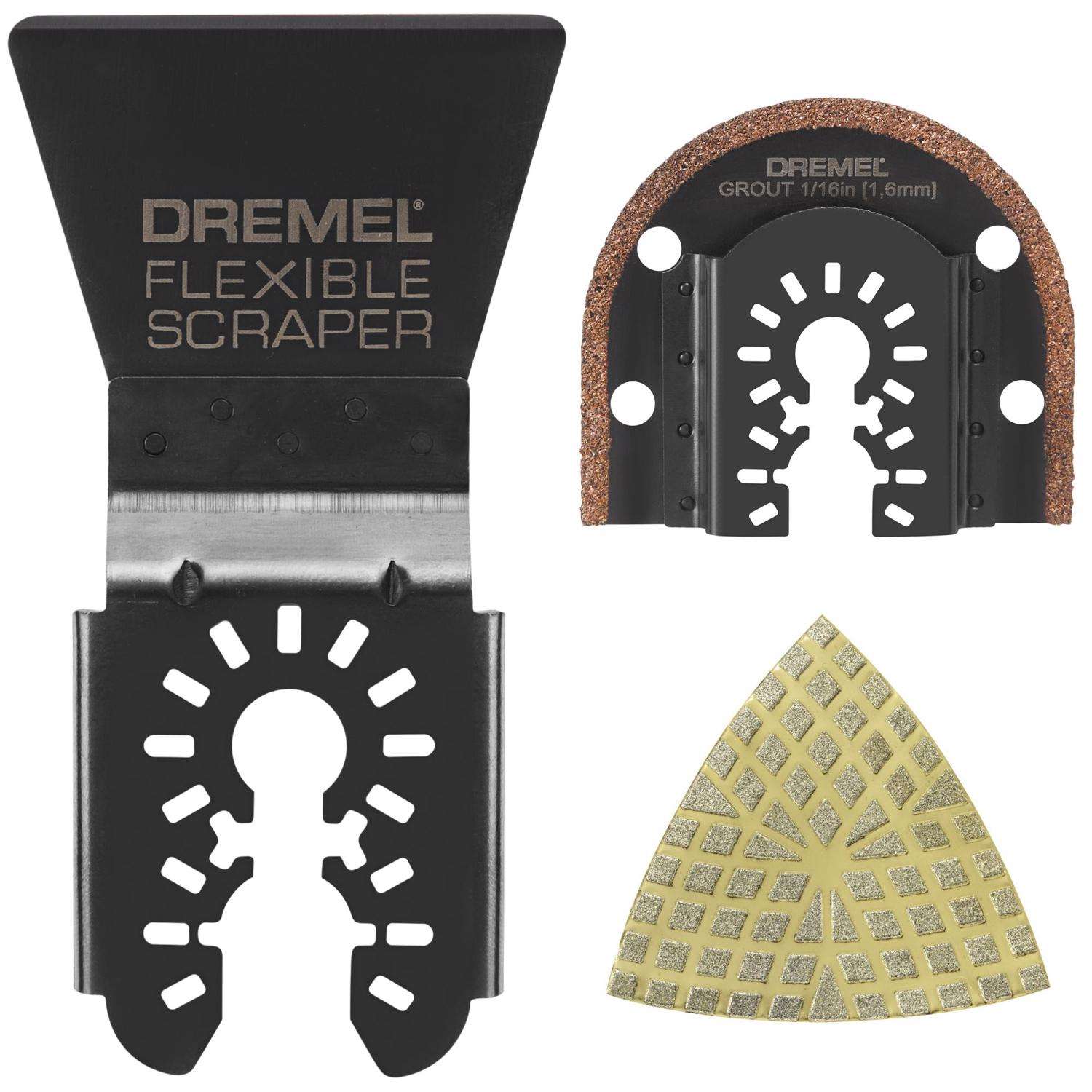 Dremel Diamond Grit Oscillating Accessory Kit 3 pc Ace Hardware