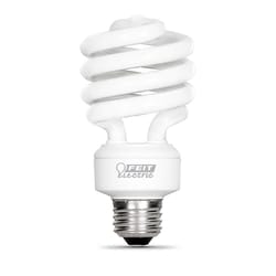 Feit 23 W Twist 2.35 in. D X 4.8 in. L CFL Bulb Soft White Spiral 2700 K 1 pk