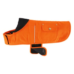 Carhartt Orange Firm Duck Dog Jacket Large