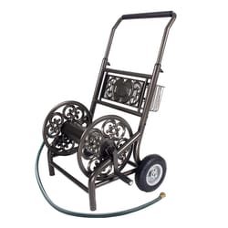 Liberty Garden 200 ft. Bronze Wheeled Hose Reel Cart