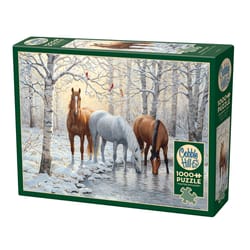 Cobble Hill Winter Trio Jigsaw Puzzle 1000 pc