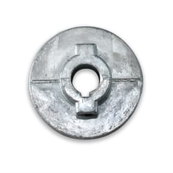 Chicago Die Cast 5 in. D X 3/4 in. D Zinc Single V-Grooved Pulley