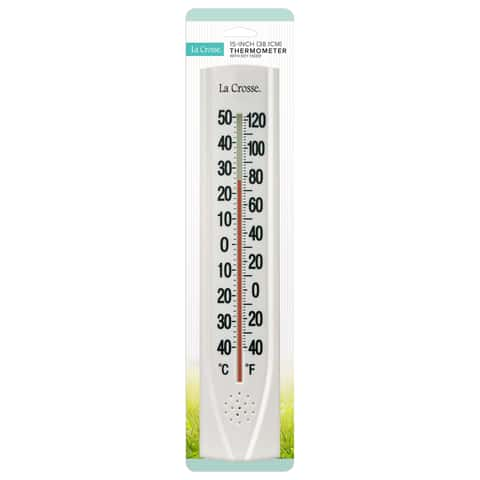 La Crosse Technology Robin Window Thermometer Plastic Multicolored 8.8 in.  - Ace Hardware