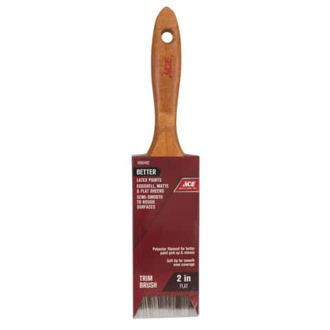 2 in. Flat Paint Brush, BETTER Quality