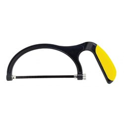 GreatNeck 6 in. Junior Hacksaw Black/Yellow 1 pc