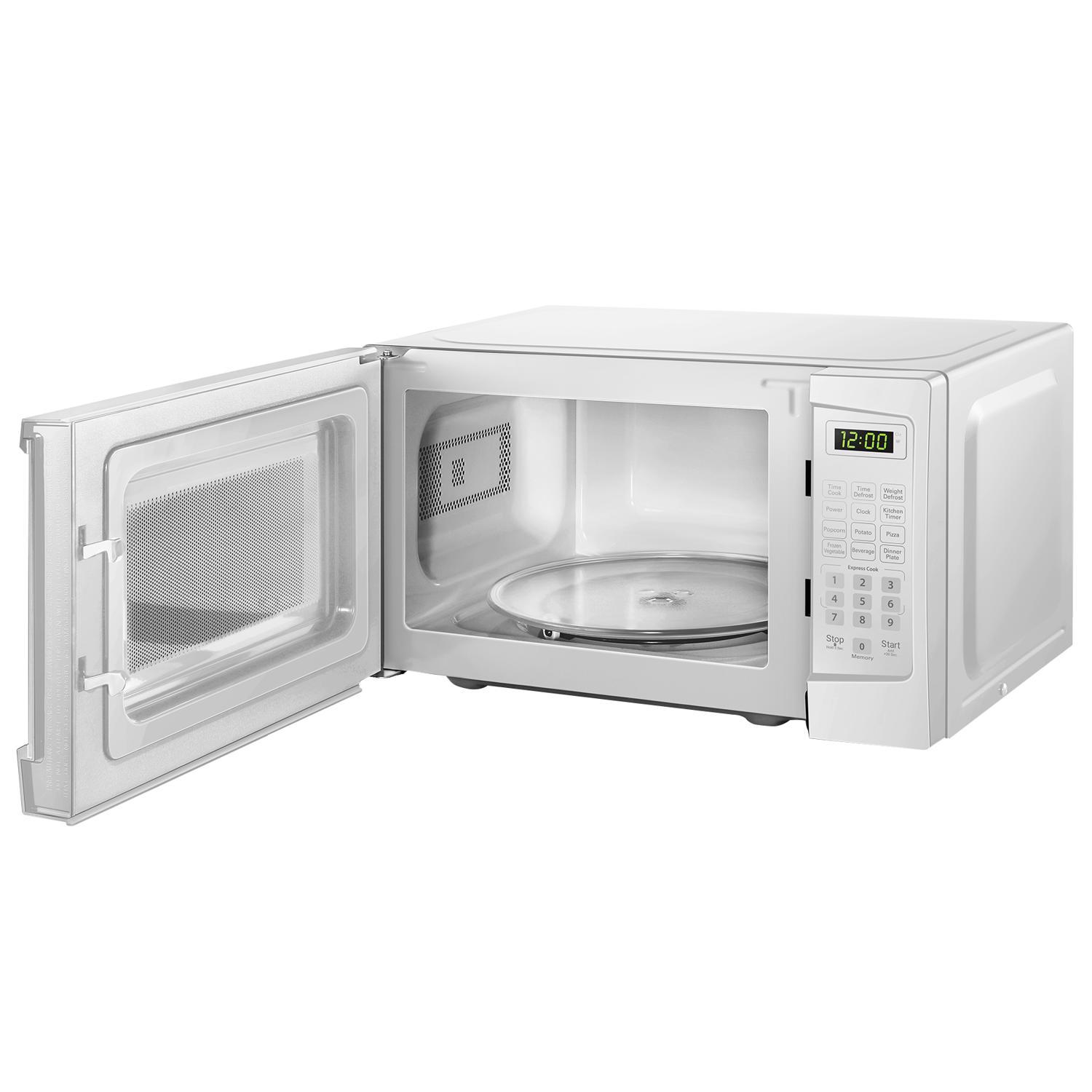 Danby 1.1 cu ft White Microwave 1000 W Sansujyuku sansujyuku.com