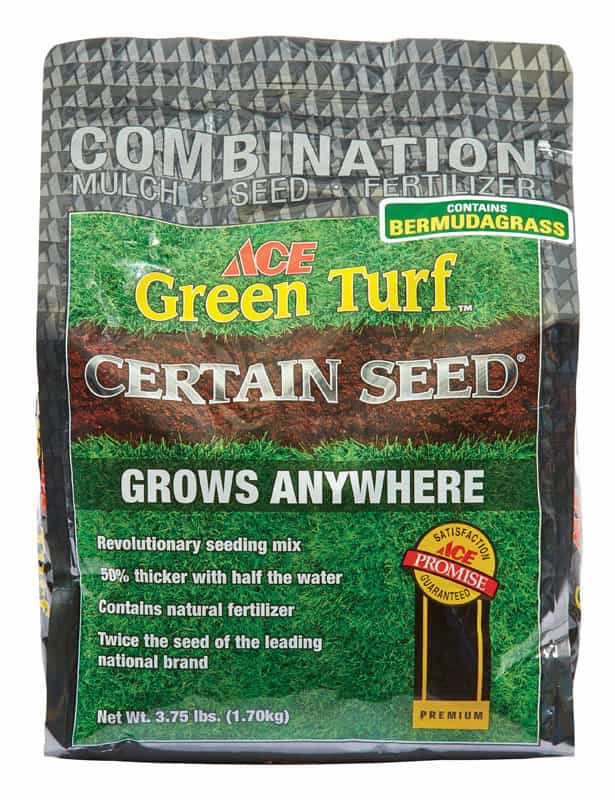 Ace Bermuda Seed, Mulch & Fertilizer 3.75 lb. Ace Hardware