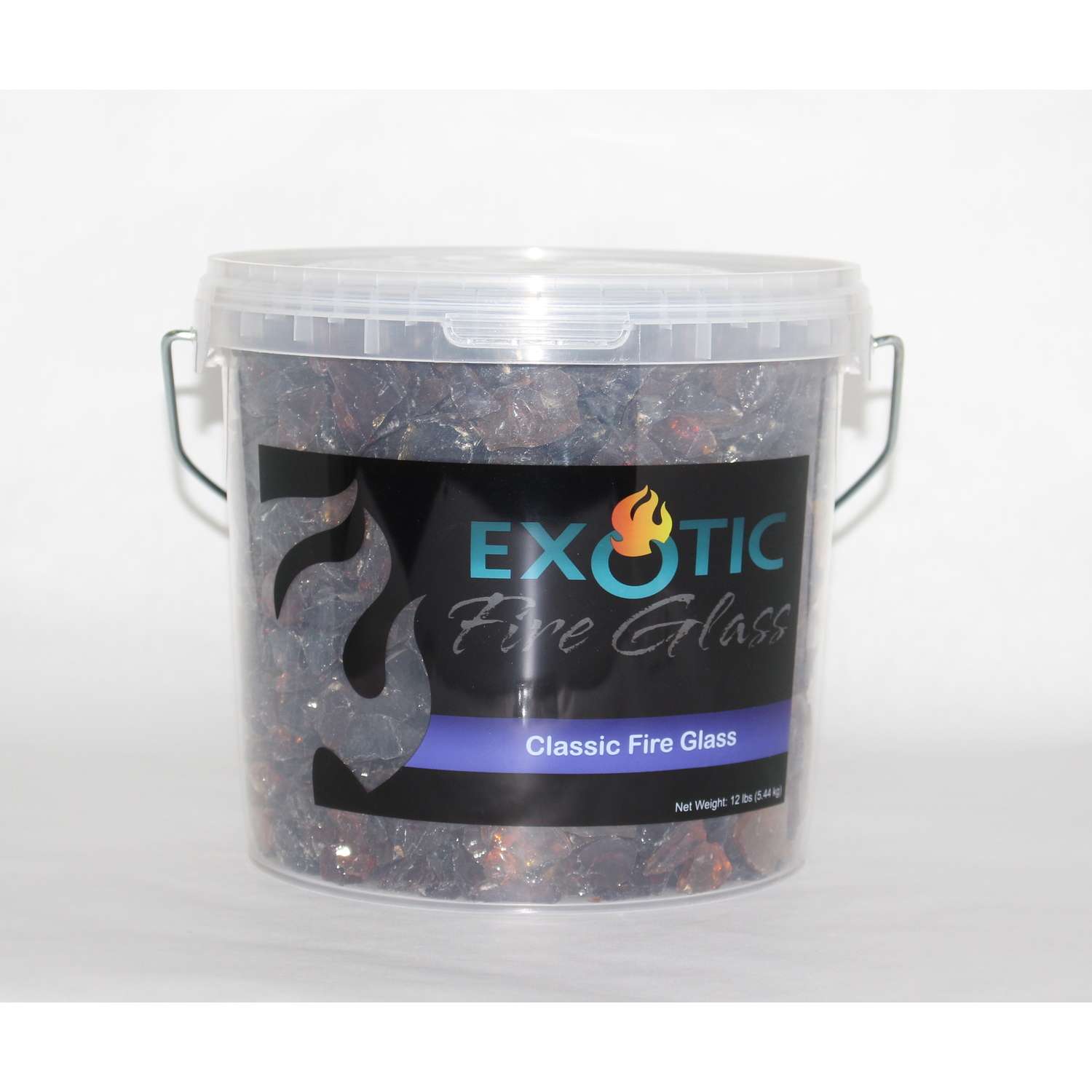 Exotic Amber Glass Fire Glass Ace Hardware