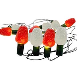 Celebrations LED Multicolored 15 ct Novelty Christmas Lights 7 ft.