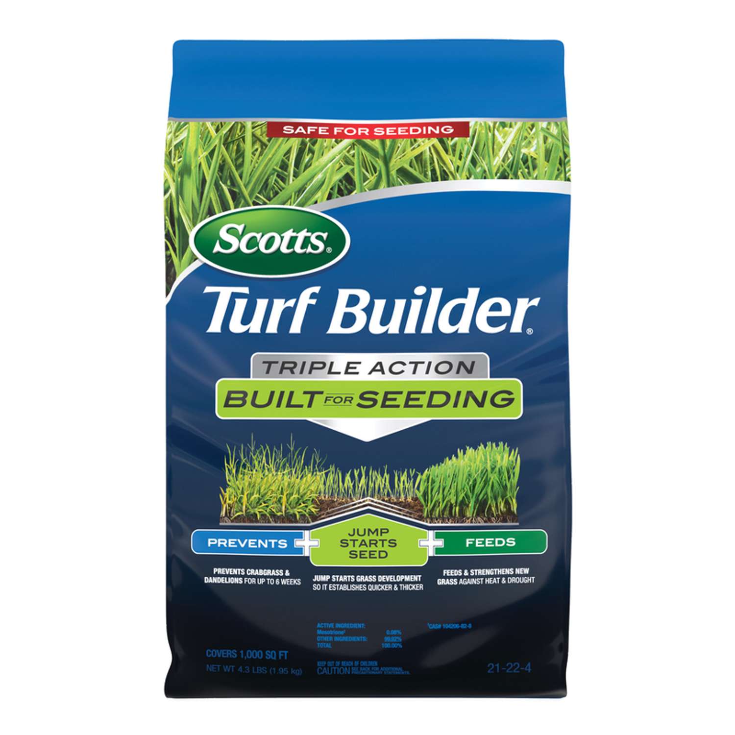Scotts Turf Builder Pre Emergent Preventer & Fertilizer Lawn Fertilizer