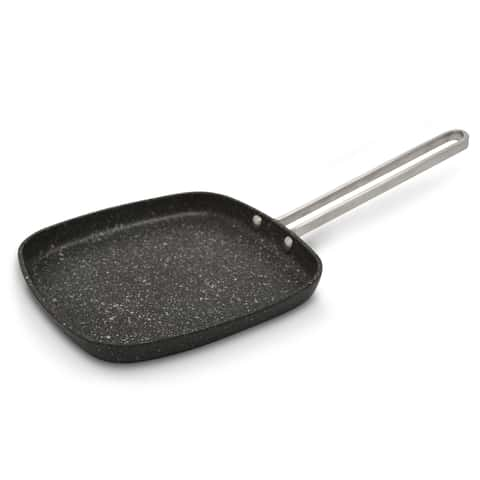 The Rock By Starfrit Aluminum Non Stick 8'' 2 -Piece Frying Pan Set