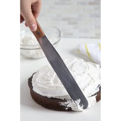 Fox Run Brown/Silver Stainless Steel Icing Spatula