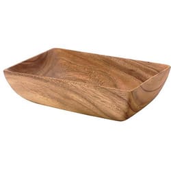 Pacific Merchants Natural Acacia Wood Serving Bowl 1 ct