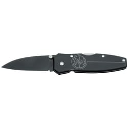 Klein Tools 6-1/8 in. Lockback Knife Black 1 pk